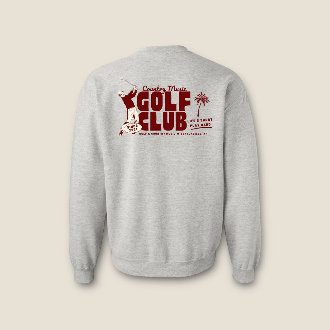 Life’s Short Play Hard Crewneck